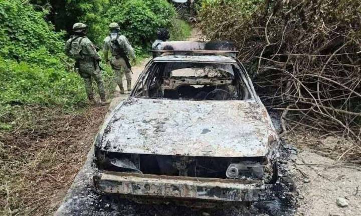 Localizan cuatro personas calcinadas en costa chica de Guerrero