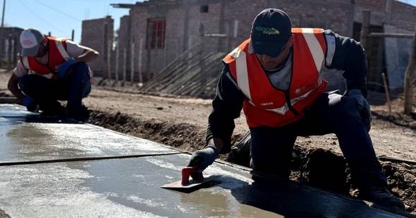 Avanzaron las obras de canalización y urbanización en 9 de Julio para frenar inundaciones