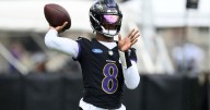 Baltimore Ravens' Lamar Jackson is OK after injury scare during practice, team says
