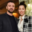 Justin Timberlake, Jessica Biel's Sons Skateboard Photo