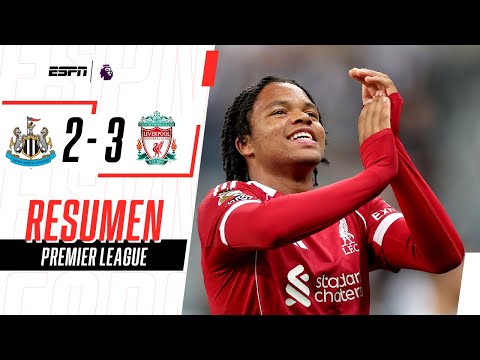 Liverpool vs. Newcastle (3-2): resultado, resumen y goles del partido por Premier League