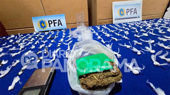 Operativo de la Policía Federal interrumpió la venta de sustancias ilegales en…