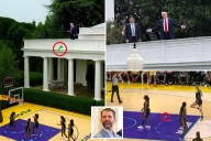 Trump Jr. posts pic of president 'tossing' sex toy onto WNBA court