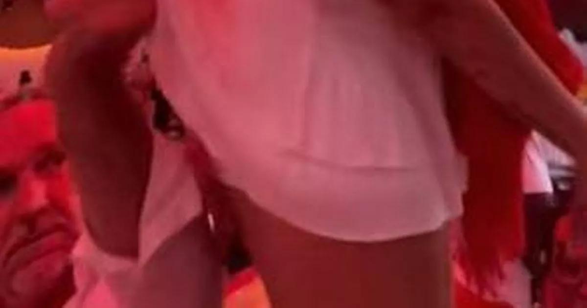 Rugby star who lifted up woman's skirt issues statement as influencer hits back