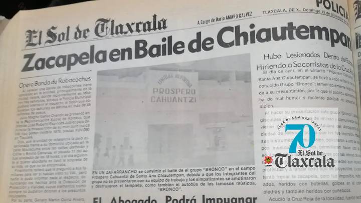 70 Aniversario | Bronco en Chiautempan: la noche que el concierto se convirtió en disturbios