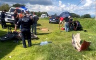 MOTOCICLISTA HERIDO EN CHOQUE