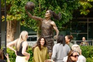 Statues of famous figures across the globe