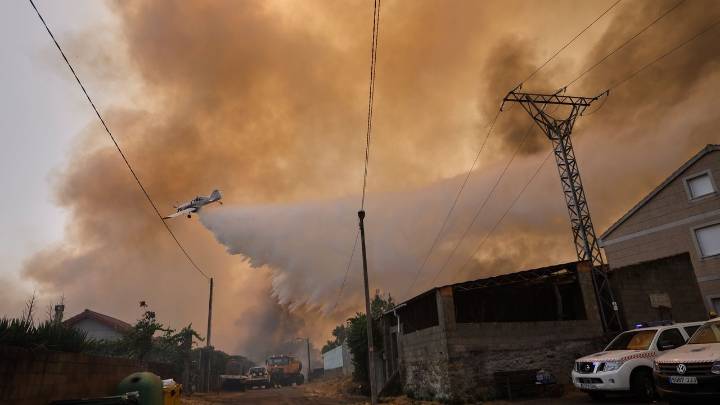 Spain deploys 500 more troops to battle wildfires during extended heat wave