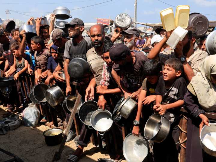 La ONU declaró la hambruna en Gaza, la primera en Medio Oriente