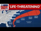 Hurricane Erin: East Coast beaches at risk for 'life
