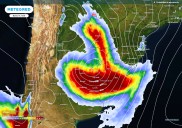 ¿Se adelanta Santa Rosa?: un temporal dejará caer sobre el AMBA en un solo día la lluvia promedio de todo agosto