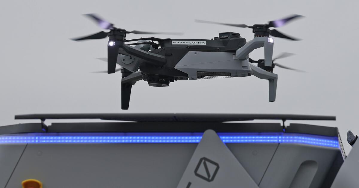 To boost police response times, Huntington Beach looks to the skies