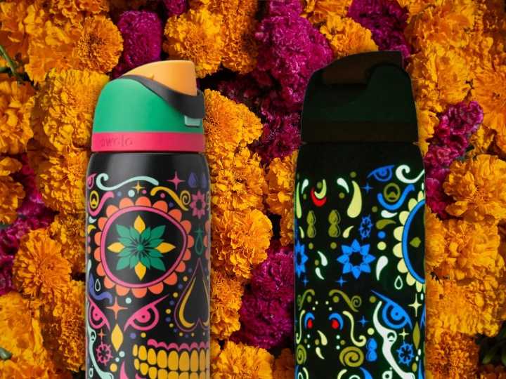 Owala to drop glow in the dark ‘Sugar Skull’ 32oz FreeSip bottle