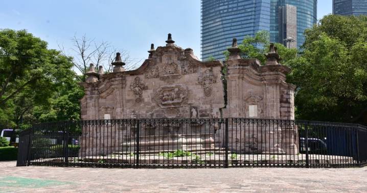 INAH supervisará restauración de Fuente de Belén del Metro Chapultepec