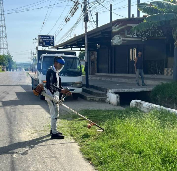 Alcaldía de Sucre continua con jornadas de ornato y mantenimiento del alumbrado público