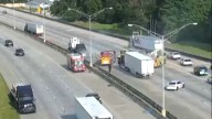 TEAM 2 TRAFFIC: Car fire along I-12 near Essen Lane causes traffic snarl