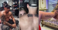 Ultrack y Claudia Artiles se tatúan en honor a su amor