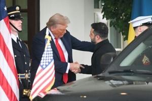 Suits you: ‘Fabulous’ Zelensky outfit wows Trump