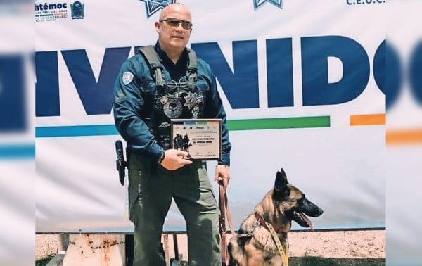 Demuestran sus habilidades agentes y binomios caninos