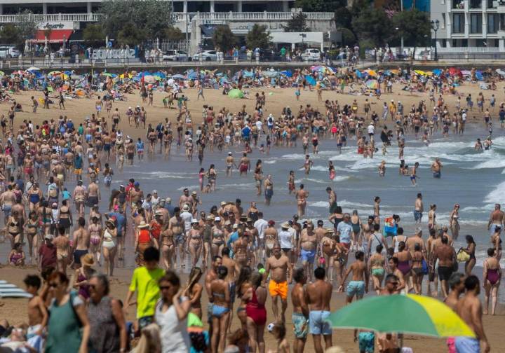 Noche sofocante en Cantabria: en San Roque, a las doce y media de la noche, el termómetro marcaba 30,8 grados