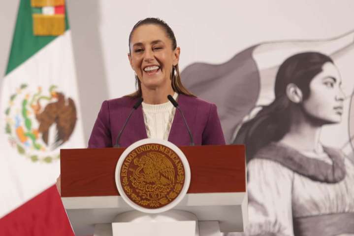 Claudia Sheinbaum destaca información del Inegi sobre la reducción de la pobreza en México