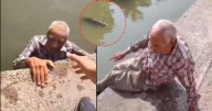 VIDEO: “Estoy nadando”: salvan adulto mayor del ataque de un cocodrilo en canal de Tampico