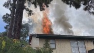 Two Spring-area fires possibly caused by lightning strikes