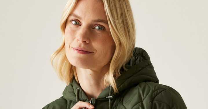 Regatta's £100 quilted coat reduced to £30 may look luxury, but 'is warm and keeps wind out'
