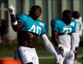 Dolphins-Lions joint practice: Live updates, Chop carted off
