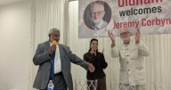 Jeremy Corbyn holds sold out out Greater Manchester rally