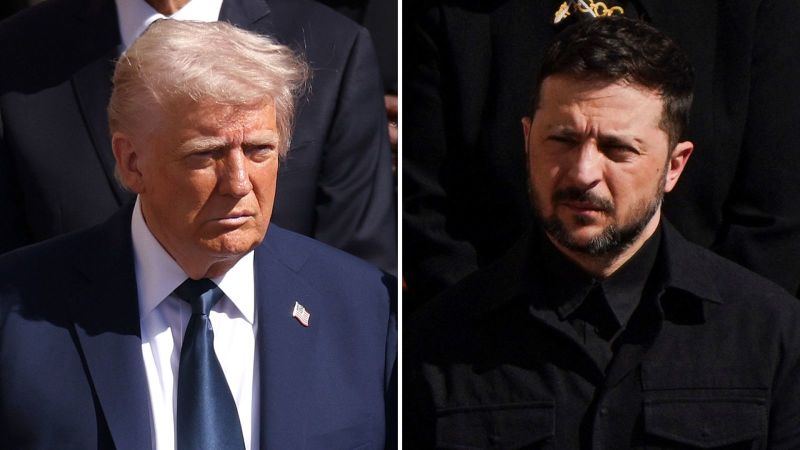 Trump dice que es un “gran día en la Casa Blanca” antes de las reuniones con Zelensky y líderes europeos