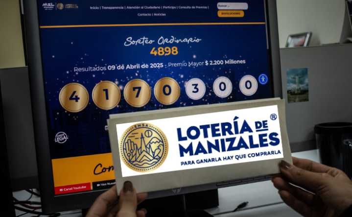 Lotería de Manizales: resultados del sorteo del 13 de agosto 2025