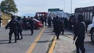 Retira Policía Estatal bloqueo en el puente de fierro de Tehuantepec