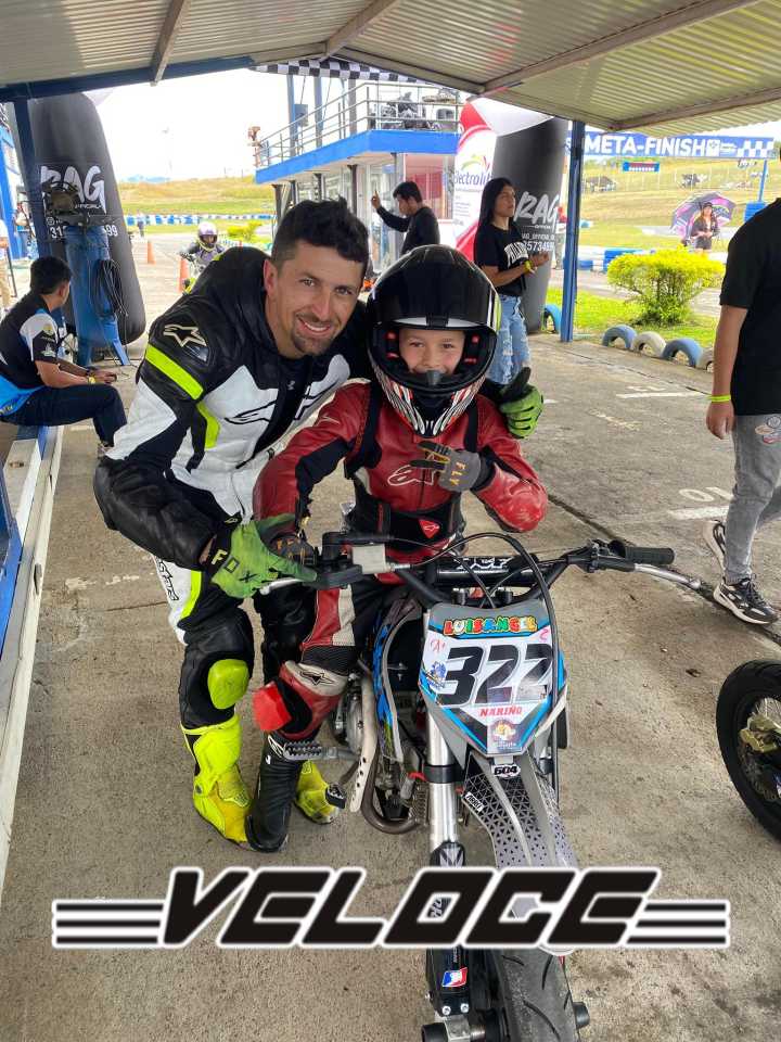 Luis Ángel, campeón infantil del motociclismo en Nariño