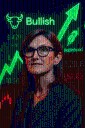 Cathie Wood’s Ark Invest Scoops Up $37M in Bullish and Robinhood: A Bold Bet on Crypto’s Future?