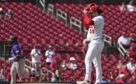 Rockies' 9th-inning homer sinks Cardinals 6