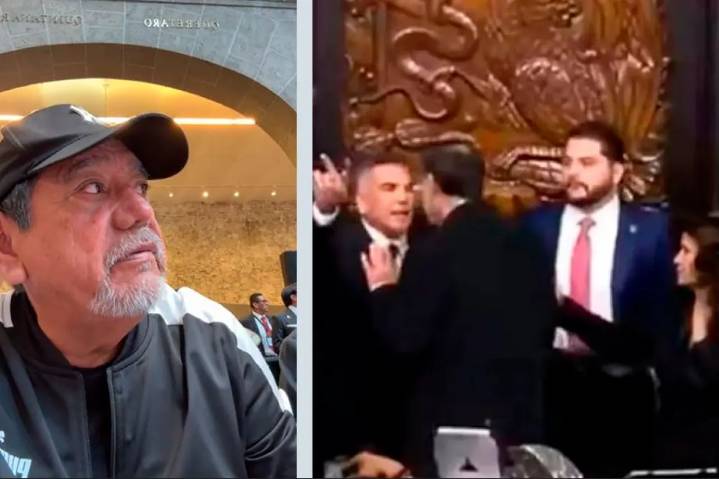 Qué bueno que no estuve: Salgado Macedonio tras zafarrancho en el Senado