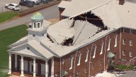Church roof collapses, service continues for Upstate Church