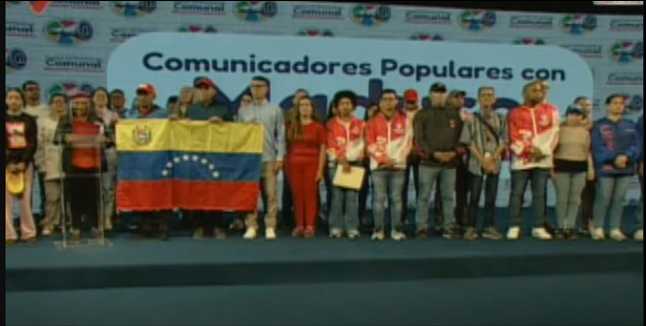 Comunicadores populares exigen a EE.UU. cese las calumnias contra el presidente Maduro