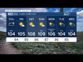Slight chance of more monsoon rain in the Valley today