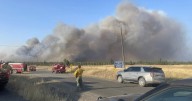 Evacuation alerts near Reardan as Crescent Road Fire moves towards Spokane River