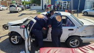 Adulta mayor queda herida tras choque en Mazatlán