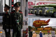 China to show off massive troops, high-tech weapons at WW2 parade