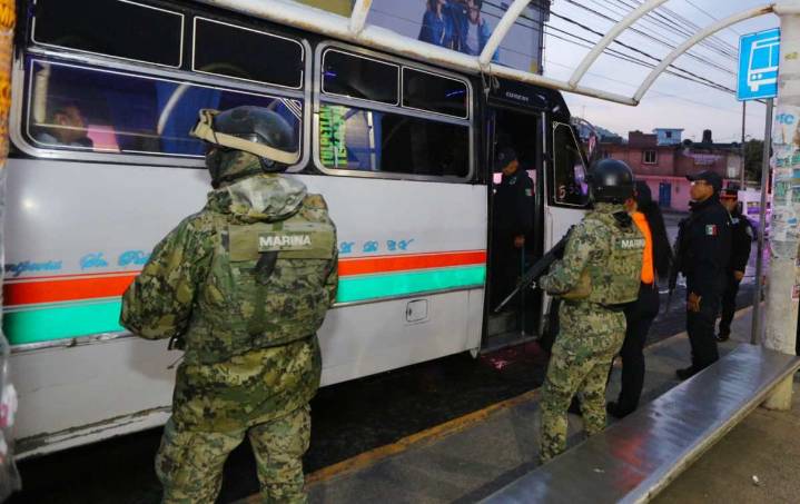 Despliegan operativo Transporte Seguro en Región de La Cañada