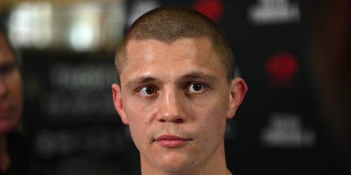 El boxeador australiano Nikita Tszyu recurre a la placenta de su esposa durante la preparación de su próximo combate