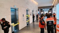 Plaza Mitikah: suspenden actividades tras desplome de elevador que dejó 2 heridos