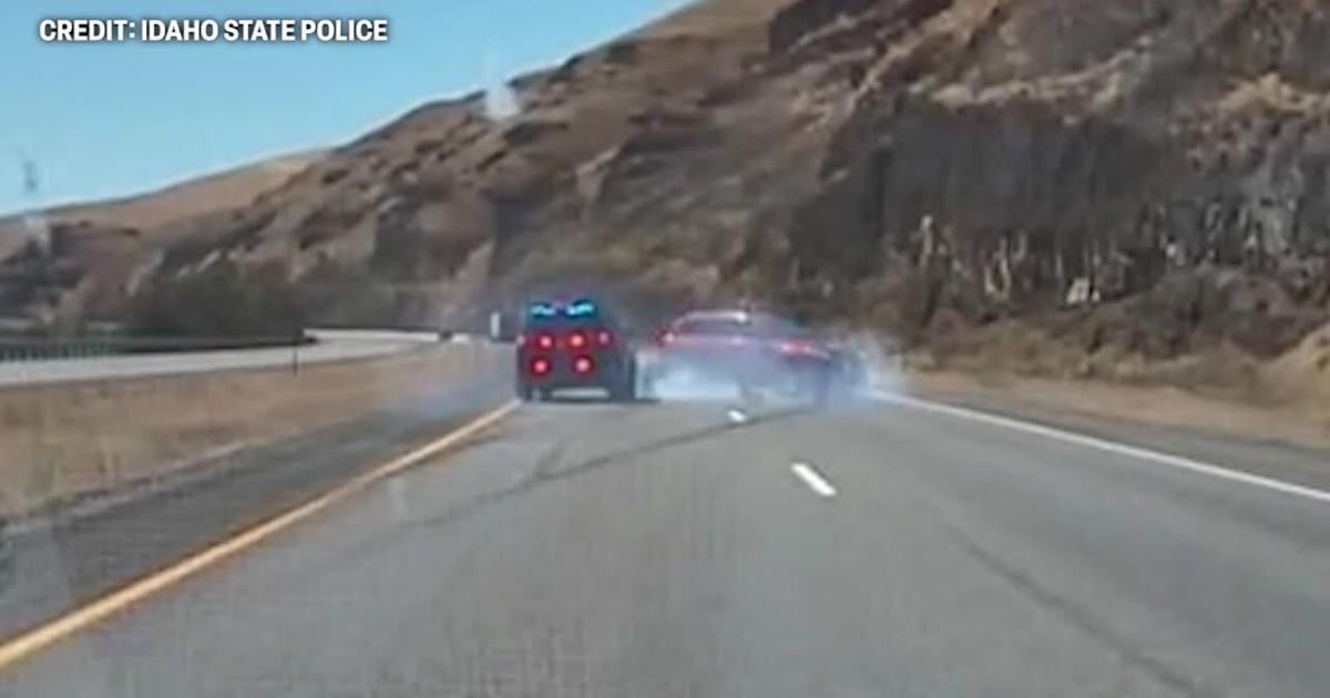 Idaho State Police use PIT manuever to stop reckless driver near Lewiston