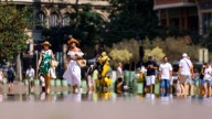 La València turística, zombi ante la ola de calor
