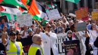 Marcha propalestina convoca a miles de personas en Copenhague, Dinamarca
