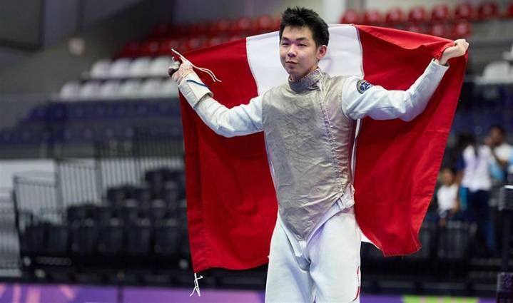 Panamericanos Asunción 2025: peruano Renzo Fukuda logra medalla de oro en florete
